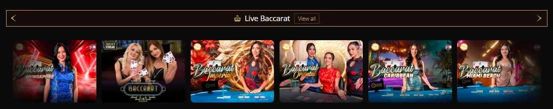 jetsetspins casino live baccarat